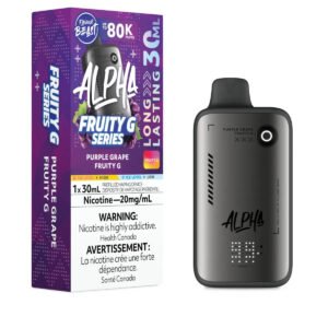 Flavour Beast Alpha 80k Purple Grape Fruity G Dis.