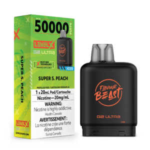 Level X 50k Super Sour Peach Pod