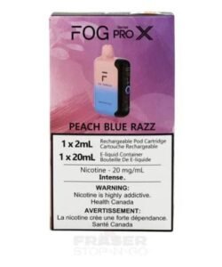 Fog Pro X 50k Peach Blue Razz Disp