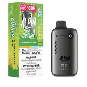 Flavour Beast Alpha 80k S. Strawberry Kiwi Dispo