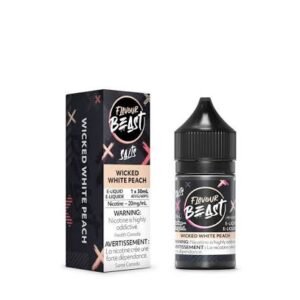 Flavour Beast 30ml 20mg Wicked White Peach Juice.