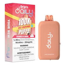 Drip'n Daily 100k Just Grapefruit Dispo
