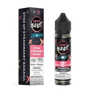 Flavour Beast 60ml 20mg Str8 Up Strawberry Banana Juice
