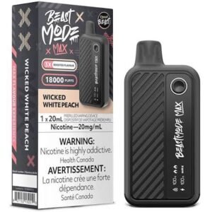 Flavour Beast Alpha 80k Wicked White Peach Dispo
