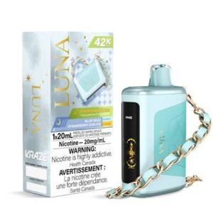 Kraze Luna 42k Blue Razz Strawberry Kiwi Ice Dispo