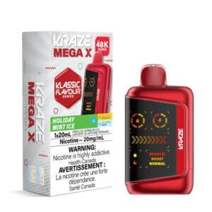 Kraze Mega X 48k Holiday Mint Dispo