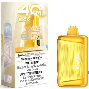 Kraze Giga 150k Pina Colada Ice Dispo.