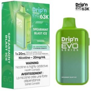 Drip'n Evo 63k Spearmint Blast Ice Dispo