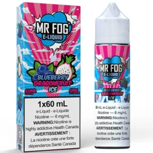 Mr Fog 60ml 3mg Blueberry Dragonfruit Ice Juice
