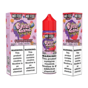 Mr Fog 60ml 3mg Bubble Gang Strawberry Juice