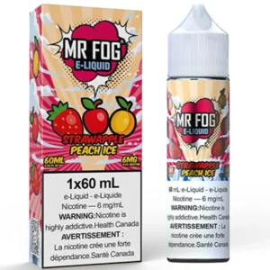 Mr Fog 60ml 3mg Strawapple Peach Ice Juice