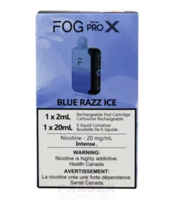 Fog Pro X 50k Blue Razz Ice Dispo.