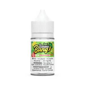 Banana Bang 30ml 20mg Kiwi Strawberry Juice.