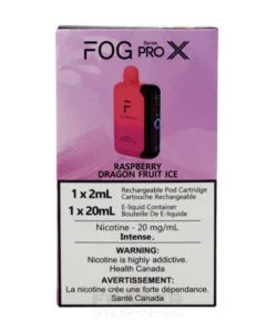 Fog Pro X 50k Raspberry Dragonfruit Ice Dispo.