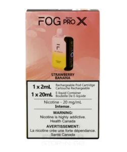 Fog Pro X 50k Strawberry Banana Dispo.