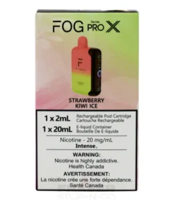 Fog Pro X 50k Strawberry Kiwi Ice Dispo.