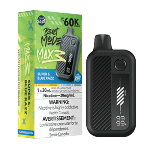 Beast Mode Max 3 60k Super S. Blue Razz Dispo