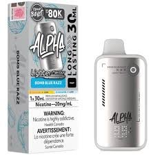 Flavour Beast Alpha 80k L.S Bomb Blue Razz Dis