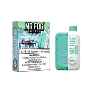 Mr Fog Switch 15k 0mg Chew Mint Dis