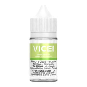 Vice 30ml 20mg Green Apple Ice Juice.