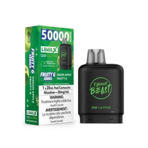 Level X 50k Green Apple Fruity G Pod