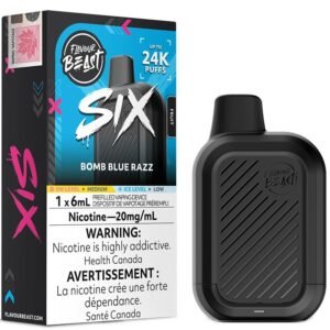 Flavour Beast SIX 24k Bomb Blue Razz Dis