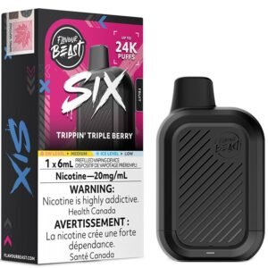 Flavour Beast SIX 24k Trippin Triple Berry Dis
