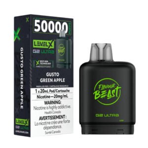 Level X 50k Gusto Green Apple Pod